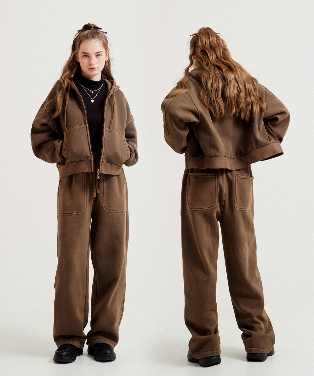 ★WV PROJECT★Cheek Pigment Hood Zip Up MJHD7736 WV PROJECT】24FW☆ Cheek Pigment Hood Zip Up The Shevlin